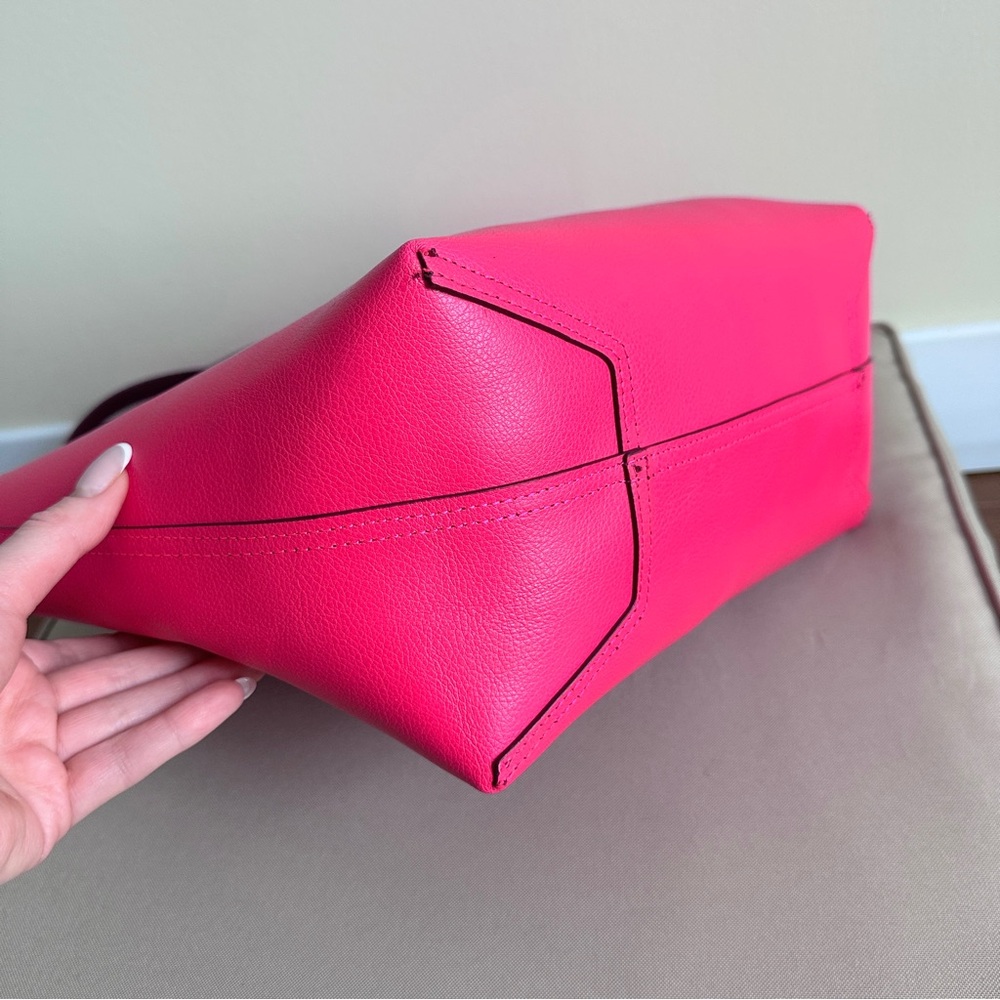 Kate Spade NY Ava Reversible Women's Tote Bag, Large - Pink and Burgundy - Picture 12 of 16